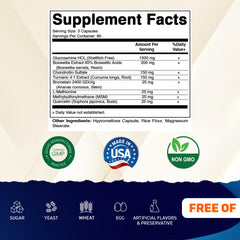Vitamatic vegetarian capsules pack showing shellfish-free formula.