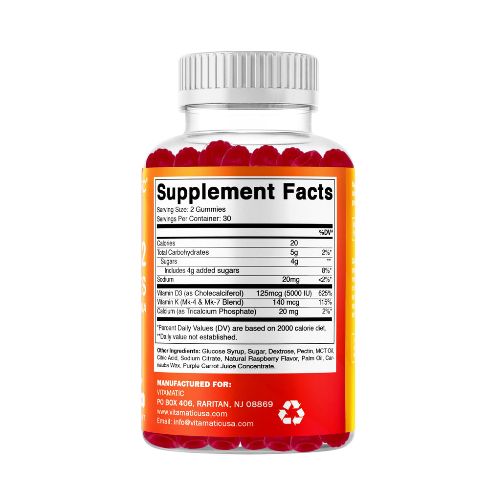 Vitamatic gummies as a heart-friendly daily supplement.