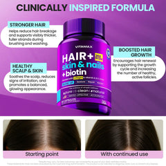 Vitamax label close-up highlighting ingredients and quality