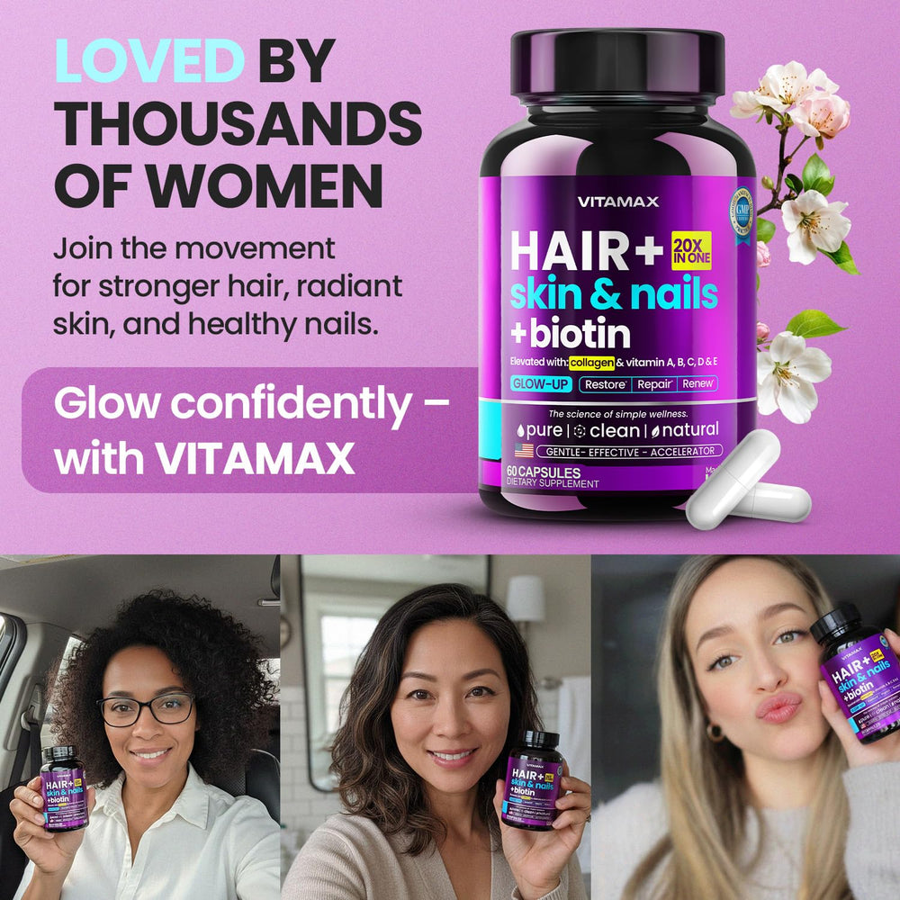 Vitamax packaging box on display