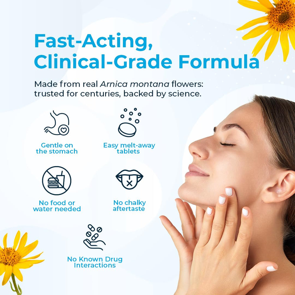 VitaMedica Arnica 200C bottle scene showing homeopathic formulation details