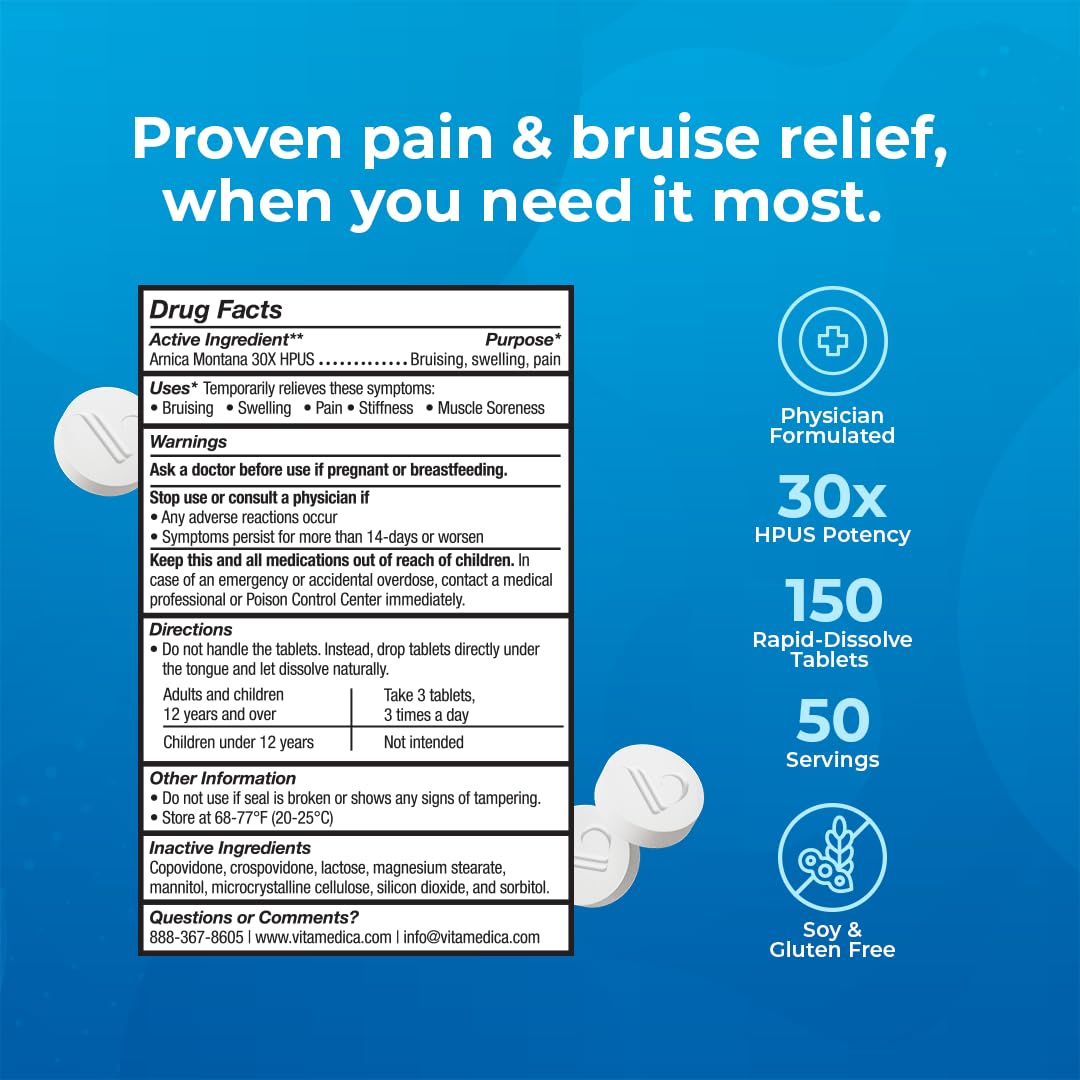 Endorsement by Dr. David H. Rahm for VitaMedica Arnica 30X.