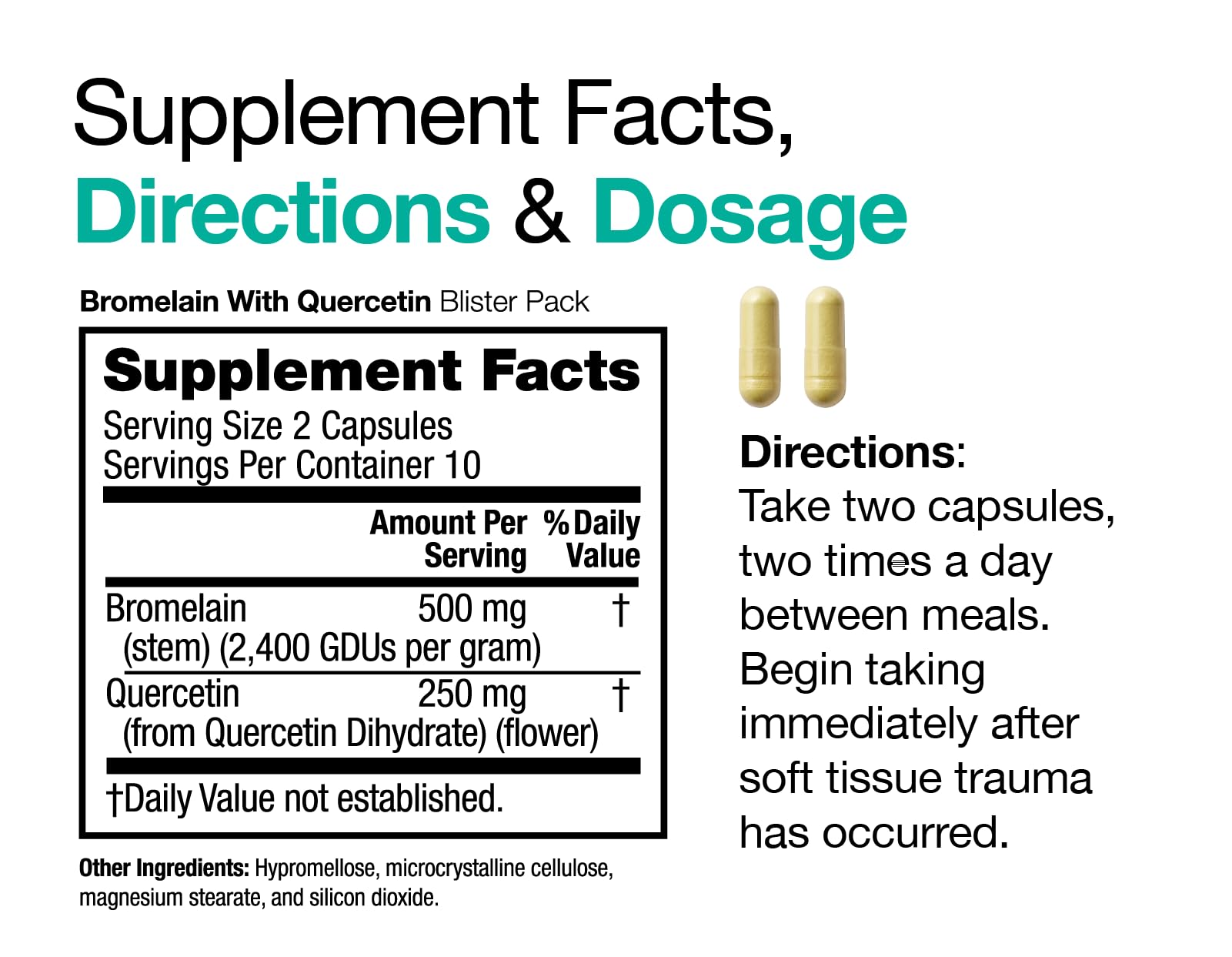 VitaMedica blister pack in use during daily routine.
