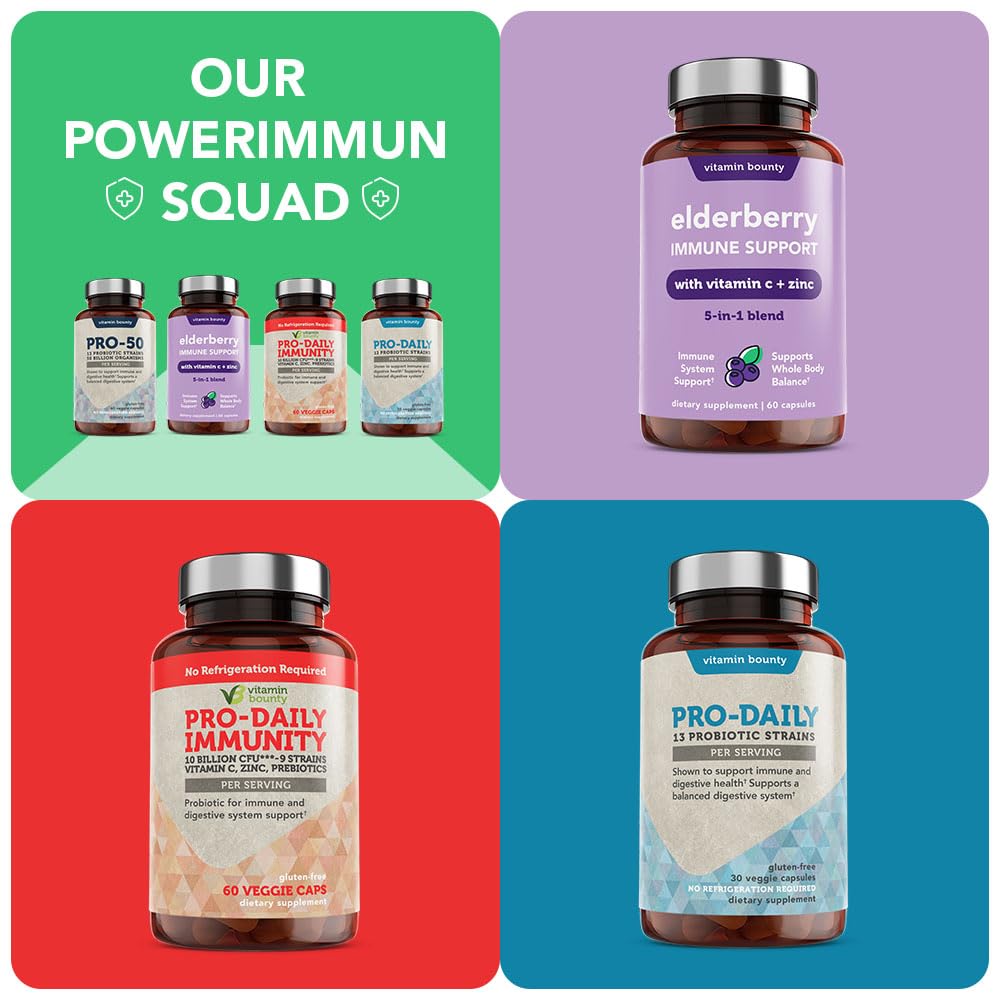 Two-pack packaging of Vitamin Bounty Pro-50 on display.