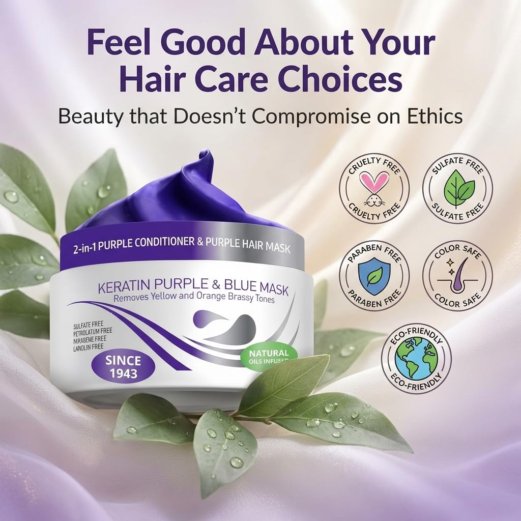 VITAMINS keratin-infused mask nourishes and strengthens