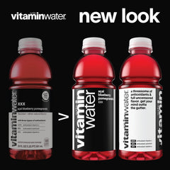 Vitaminwater Elevate blue raspberry limeade label emphasizes brand appeal