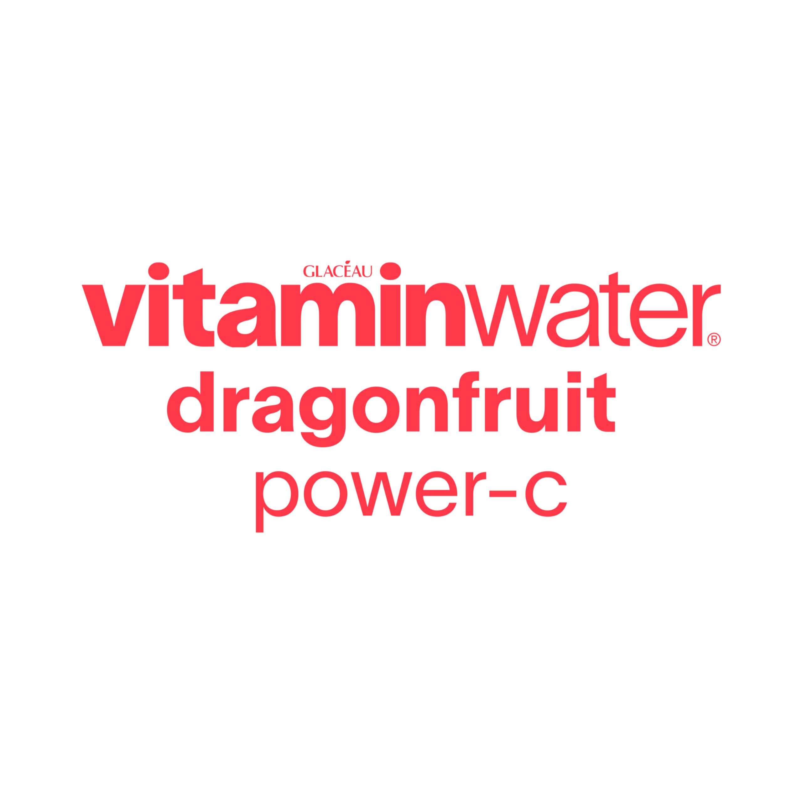 Vitaminwater Power-C color moment bottle, iconic hue during hydration