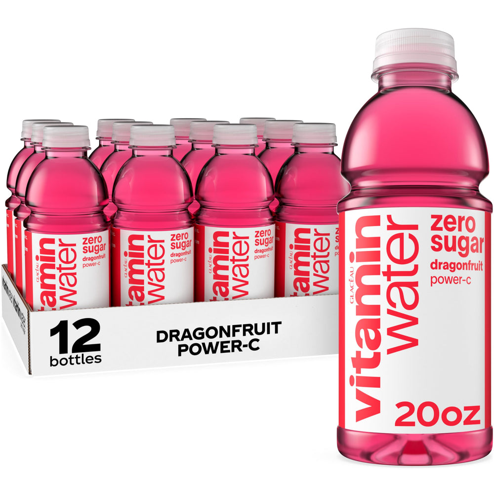 Vitaminwater Power-C dragonfruit bottle 20oz, vibrant hydration on the go