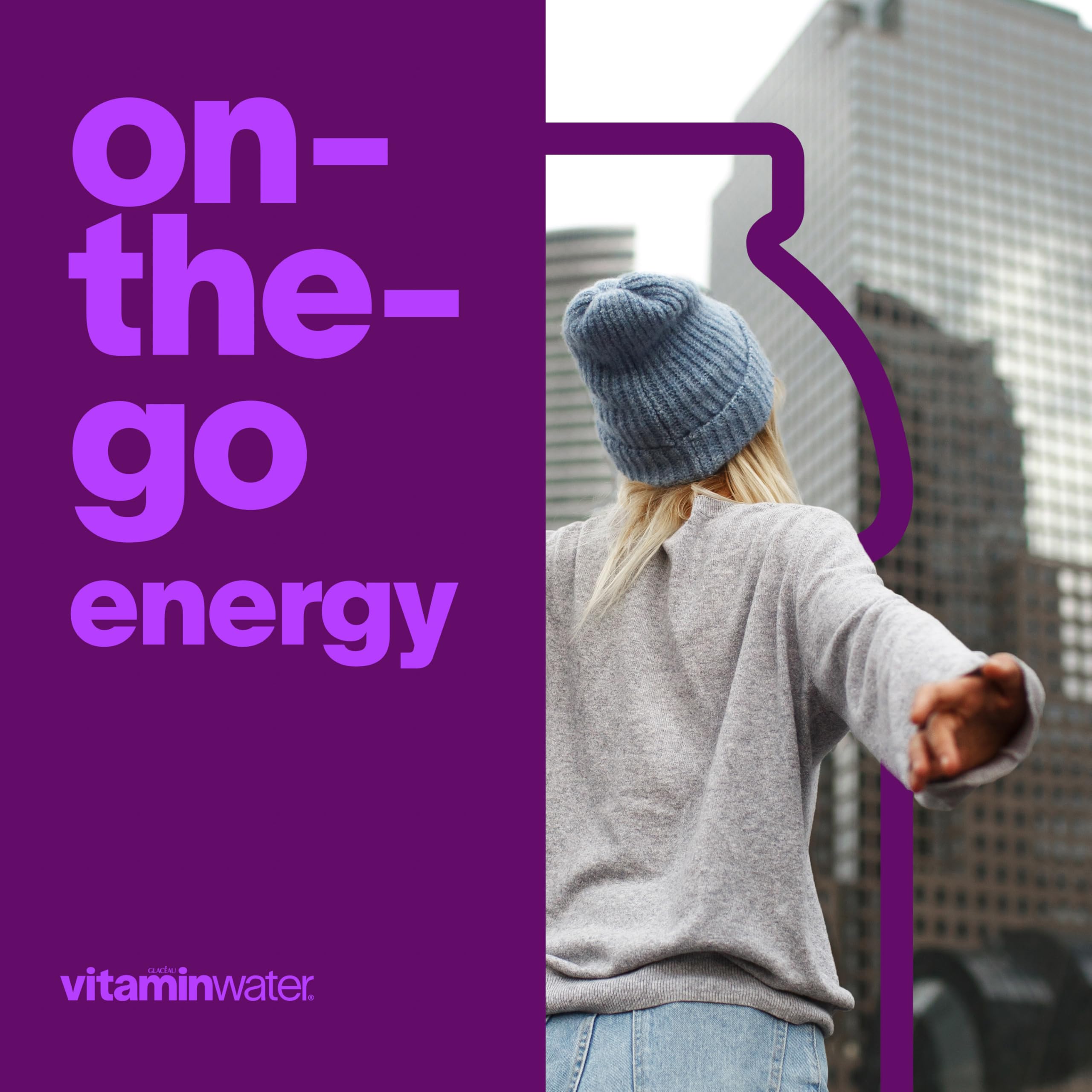 Vitaminwater XXX antioxidants panel highlights vitamins A and C with selenium.