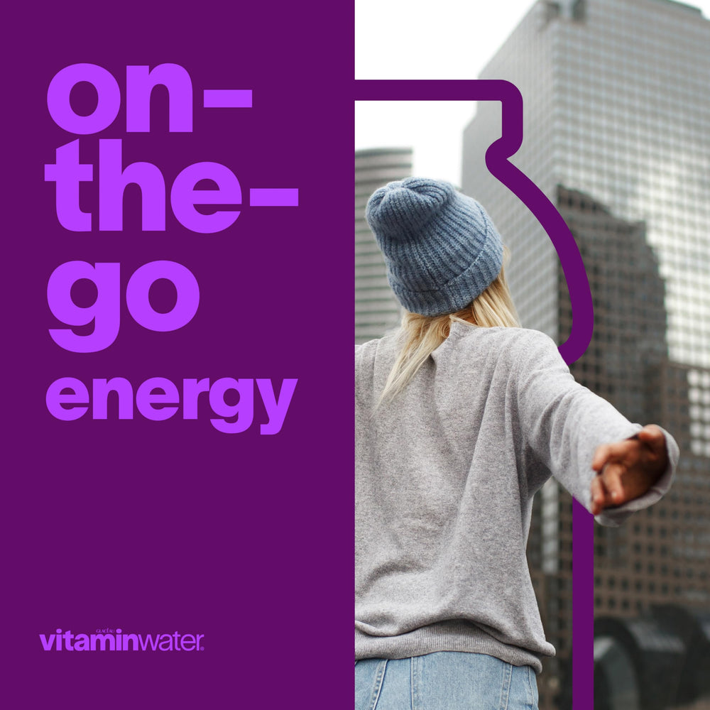 Vitaminwater XXX antioxidants panel highlights vitamins A and C with selenium.