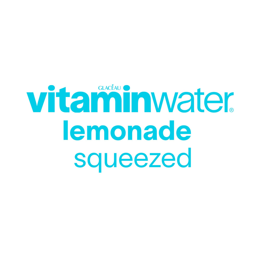 12-pack carton of Vitaminwater Zero Sugar Squeezed Lemonade for convenient bulk hydration