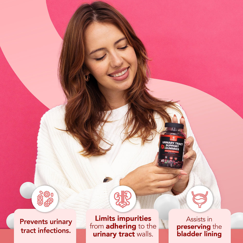 VITAMIZED D-Mannose ingredient blend highlights simple, effective daily dose.