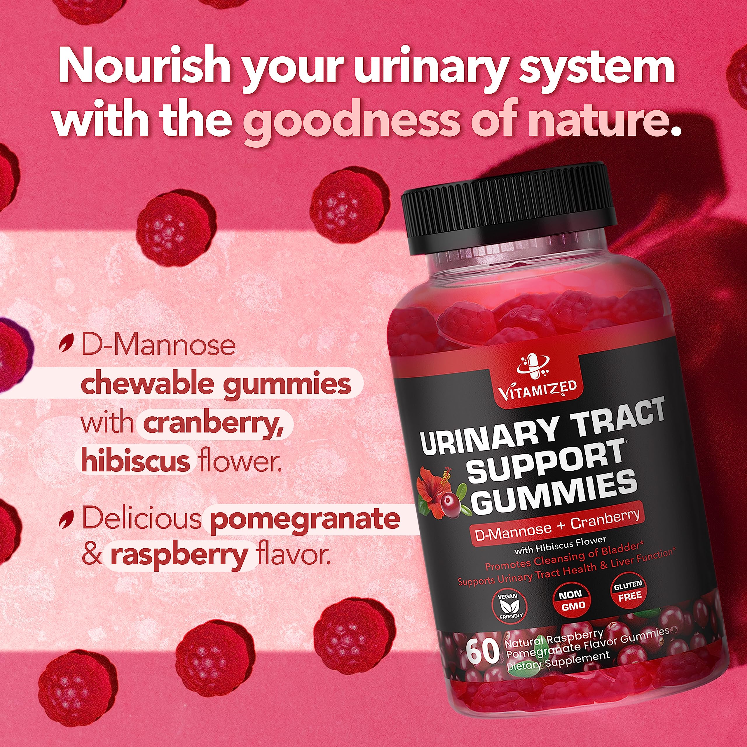 VITAMIZED USA-made seal signals quality and safety standards.