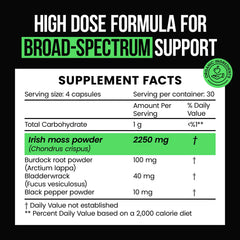 VitaRaw burdock root powder jar showing natural root blend for vitality.