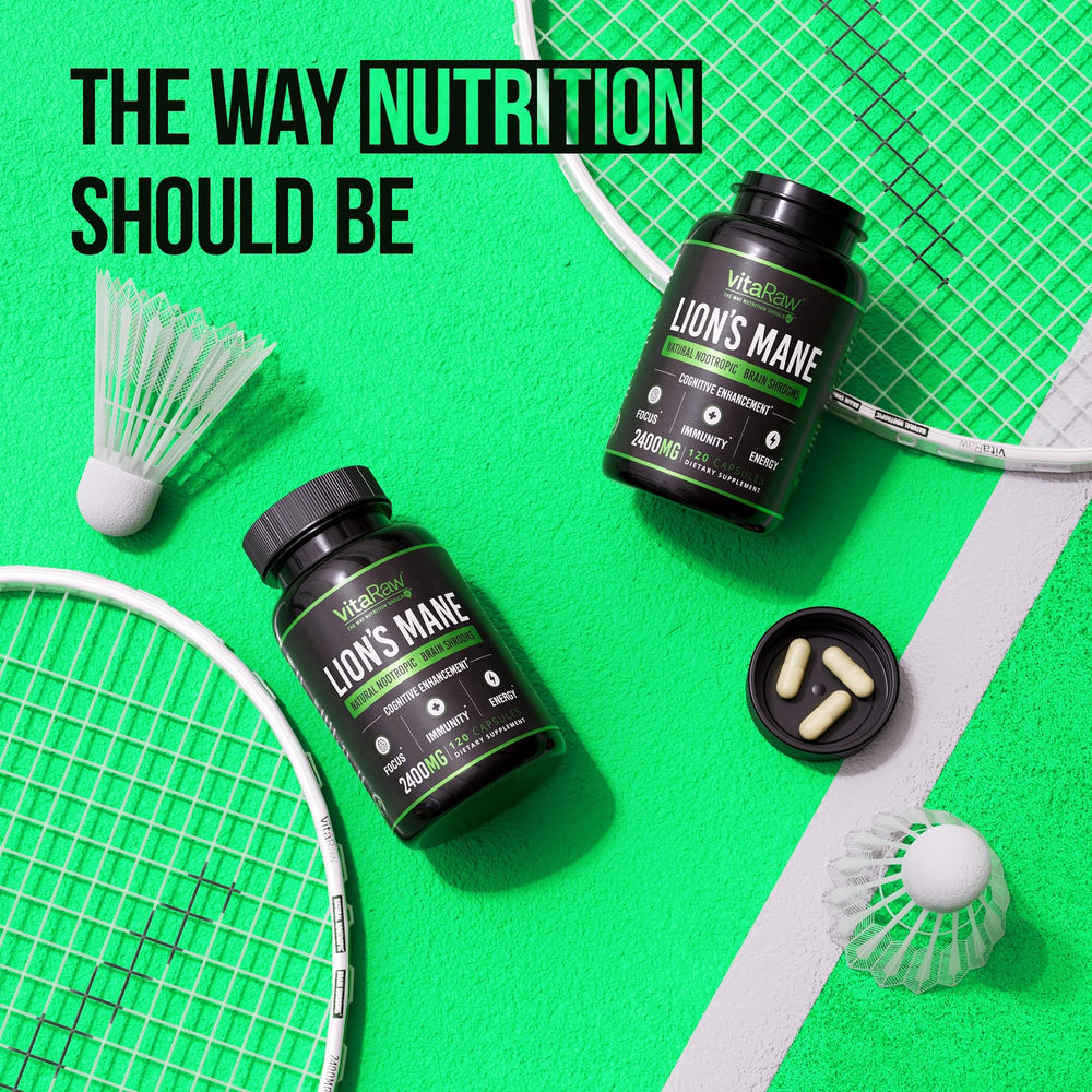 Capsules with black pepper note for absorption.
