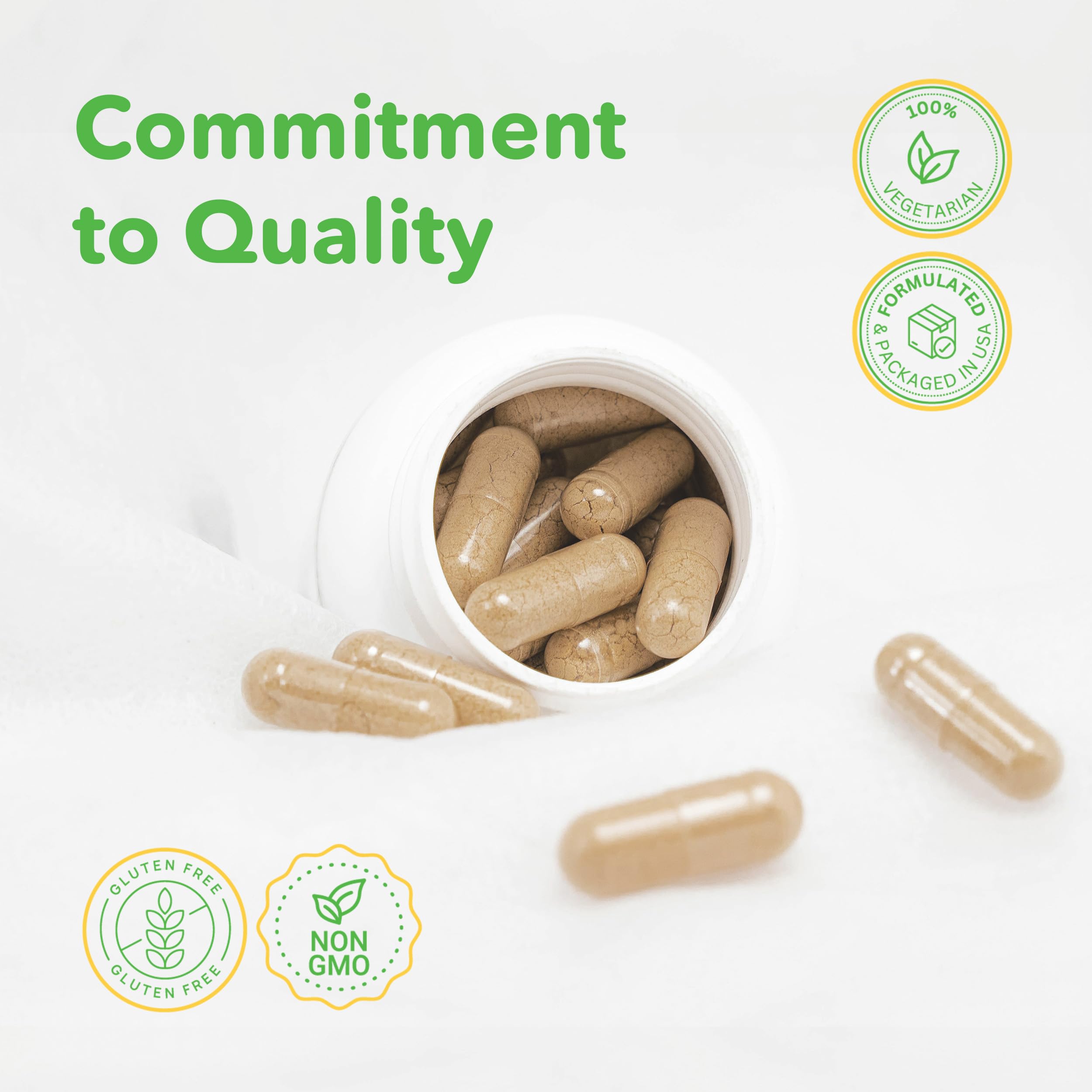 VITASUPPORTMD USA-made capsules ensure premium, high-quality ingredients.