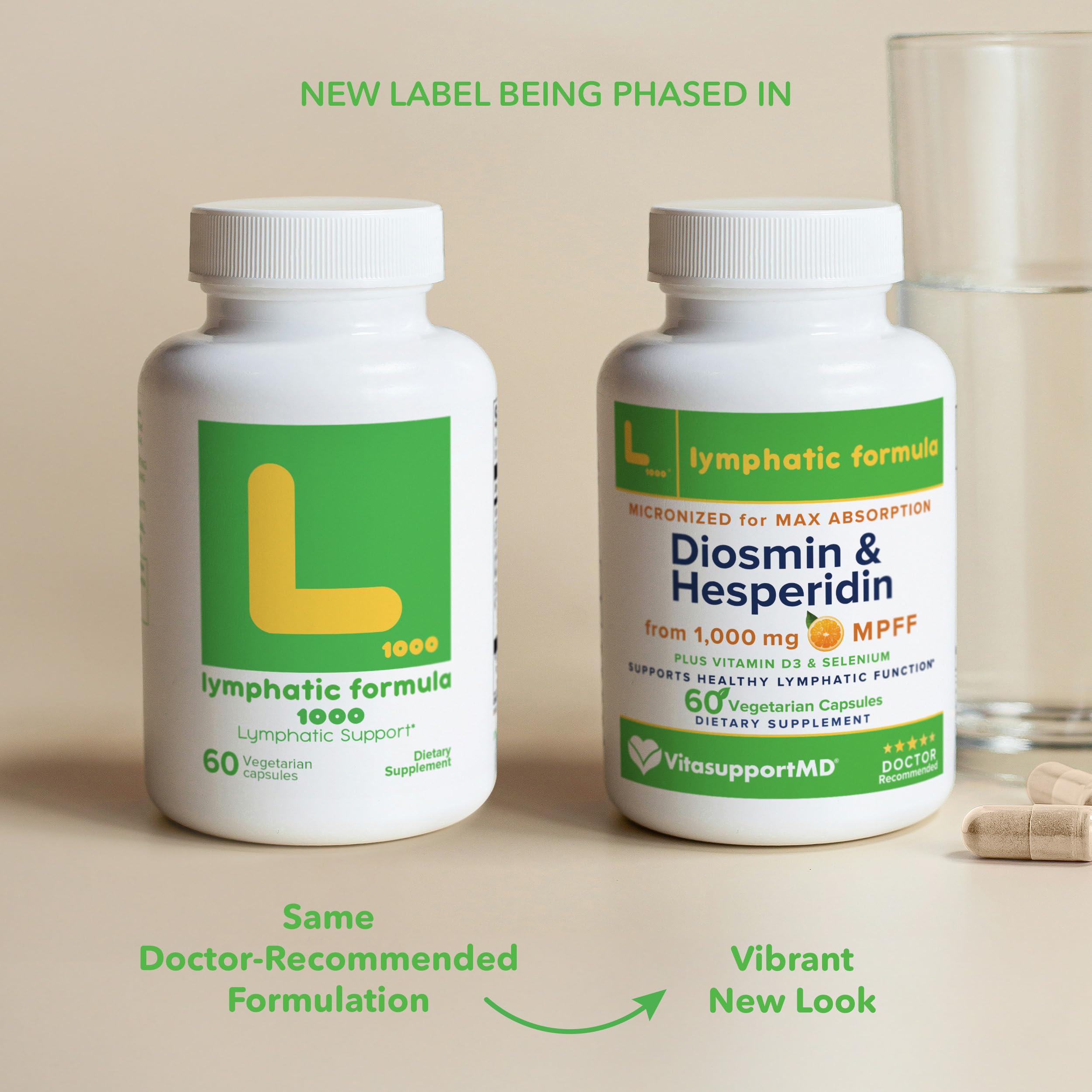 VITASUPPORTMD Vitamin D3 and Selenium capsules support immune health.