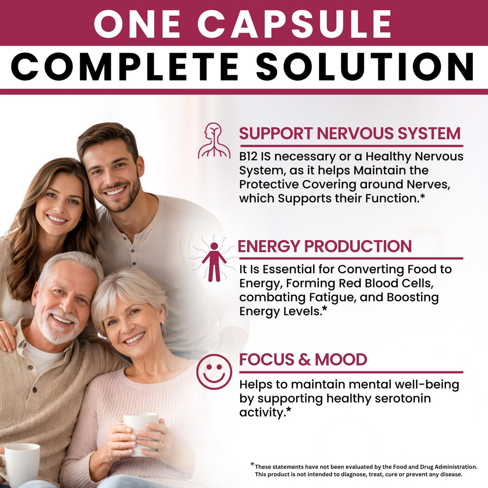 VITBOOST B12 Complex with collagen and hyaluronic acid supporting skin elasticity