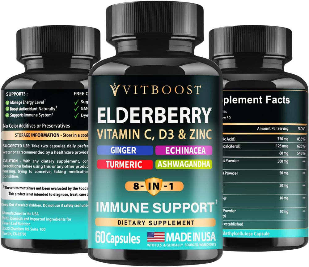 VITBOOST packaging with dosage information for easy daily use.