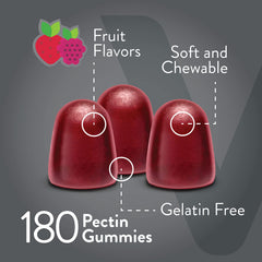 Three gummies per serving visual for a simple routine