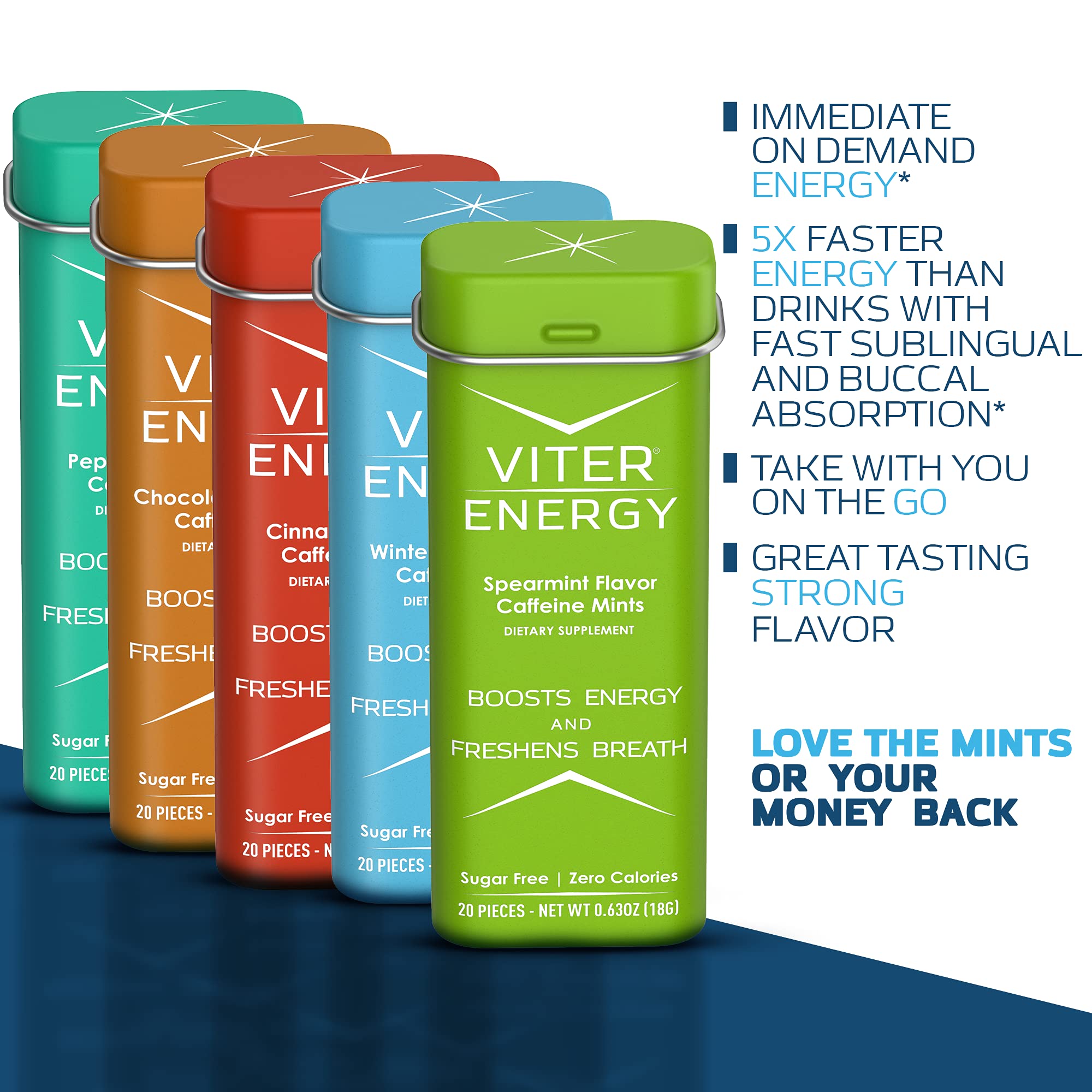 Viter Energy flavors collection shows variety for different tastes