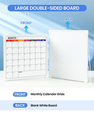 VITEVER monthly calendar side for structured scheduling at a glance.