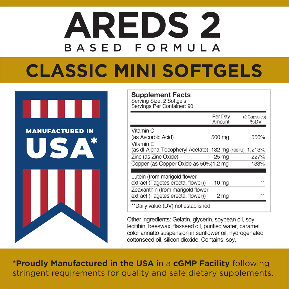 Shelf-ready packaging display for Viteyes AREDS 2 Classic.