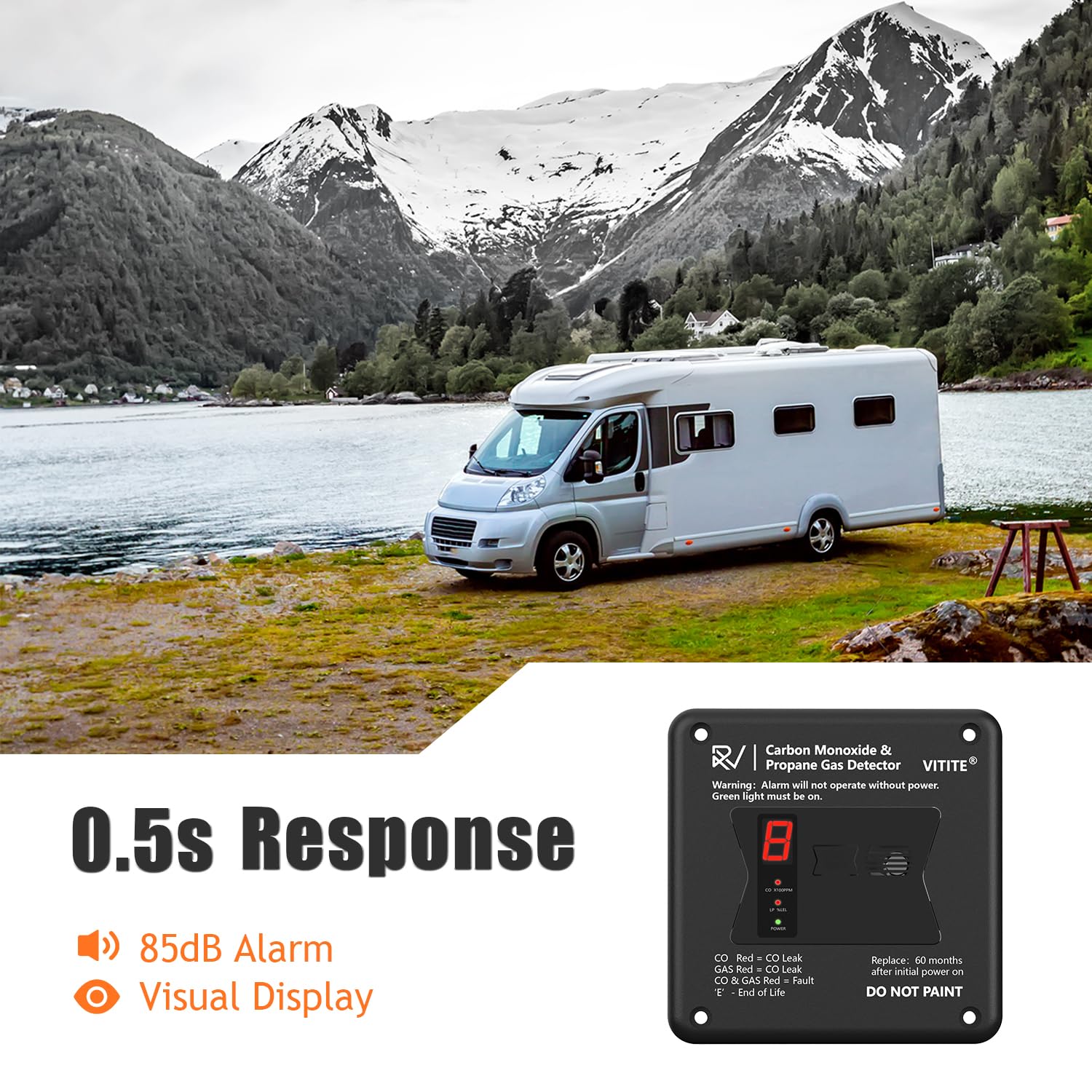 VITITE installed in an RV demonstrates compact safety design