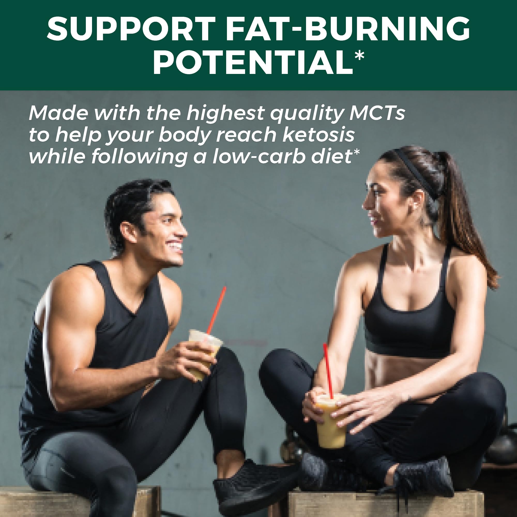 Viva Naturals MCT Oil being added to coffee for a smooth integration.