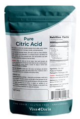 Viva Doria citric acid adds bright tartness to dressings and marinades