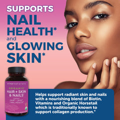 Organic horsetail from Viva Naturals enhances silica-rich formula