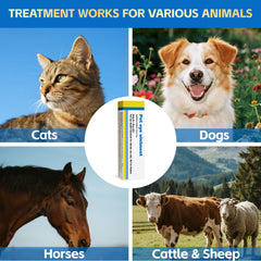 VivaElixir Pet Eye Health suitable for multiple animals for convenient care.