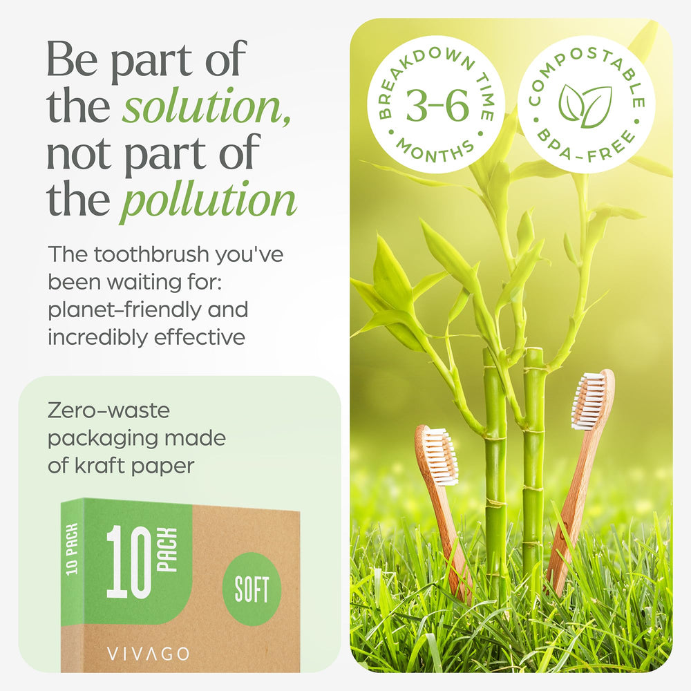 VIVAGO family pack ready for shared brushing in households