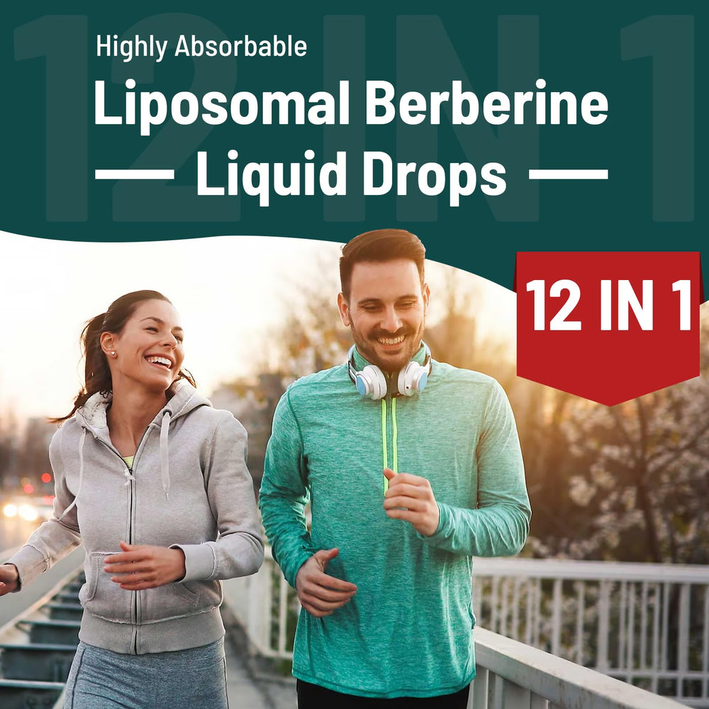 Vivaravida Berberine HCl Drops USA-made in GMP facility