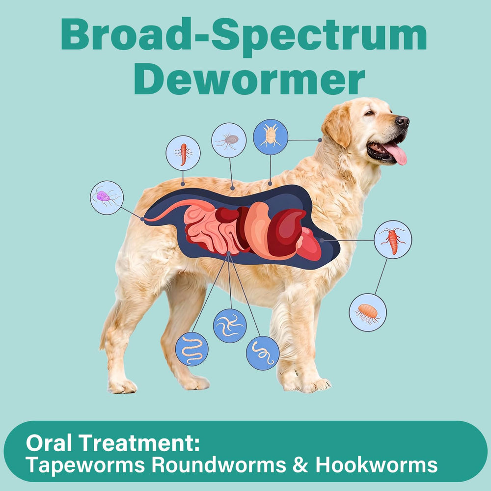 VivaElixir De-Wormer chicken-flavor tablet makes administration easier.