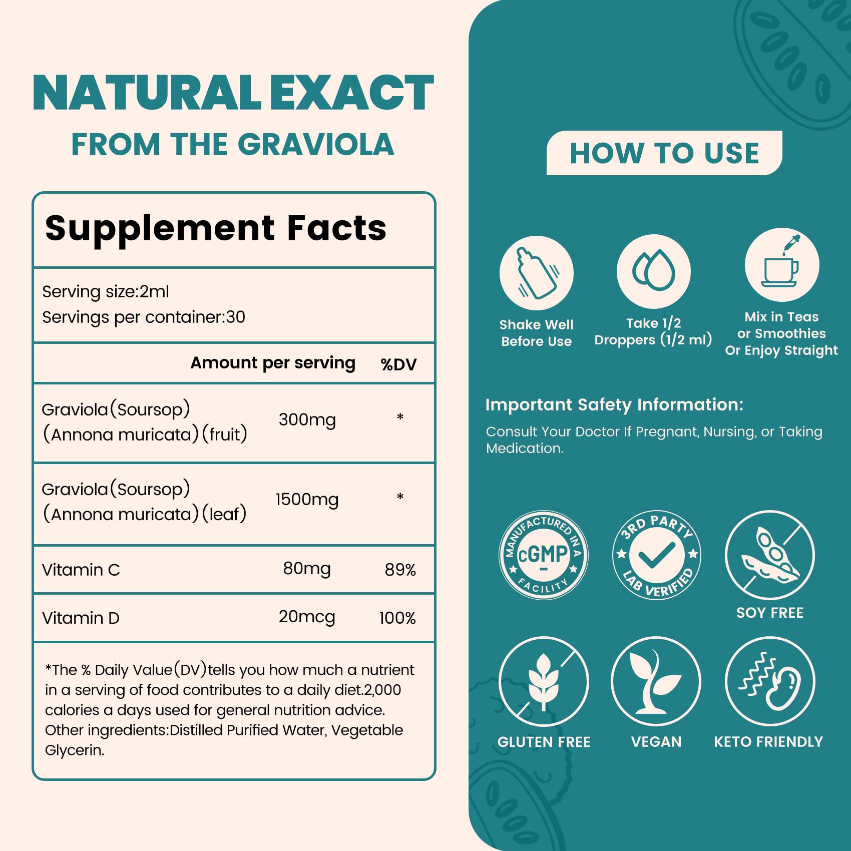 vivcmin non-gmo verified seal on bottle label