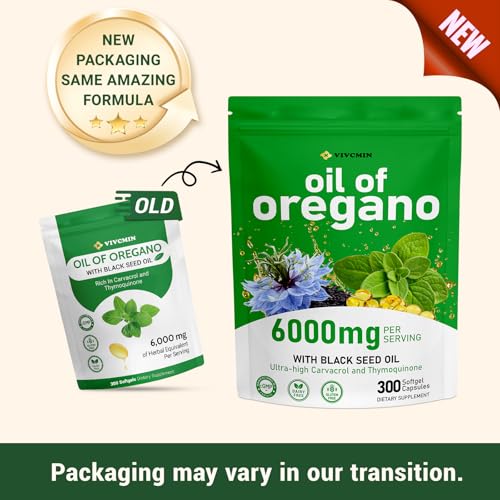 Vivcmin oregano oil for digestive comfort during meals or between snacks