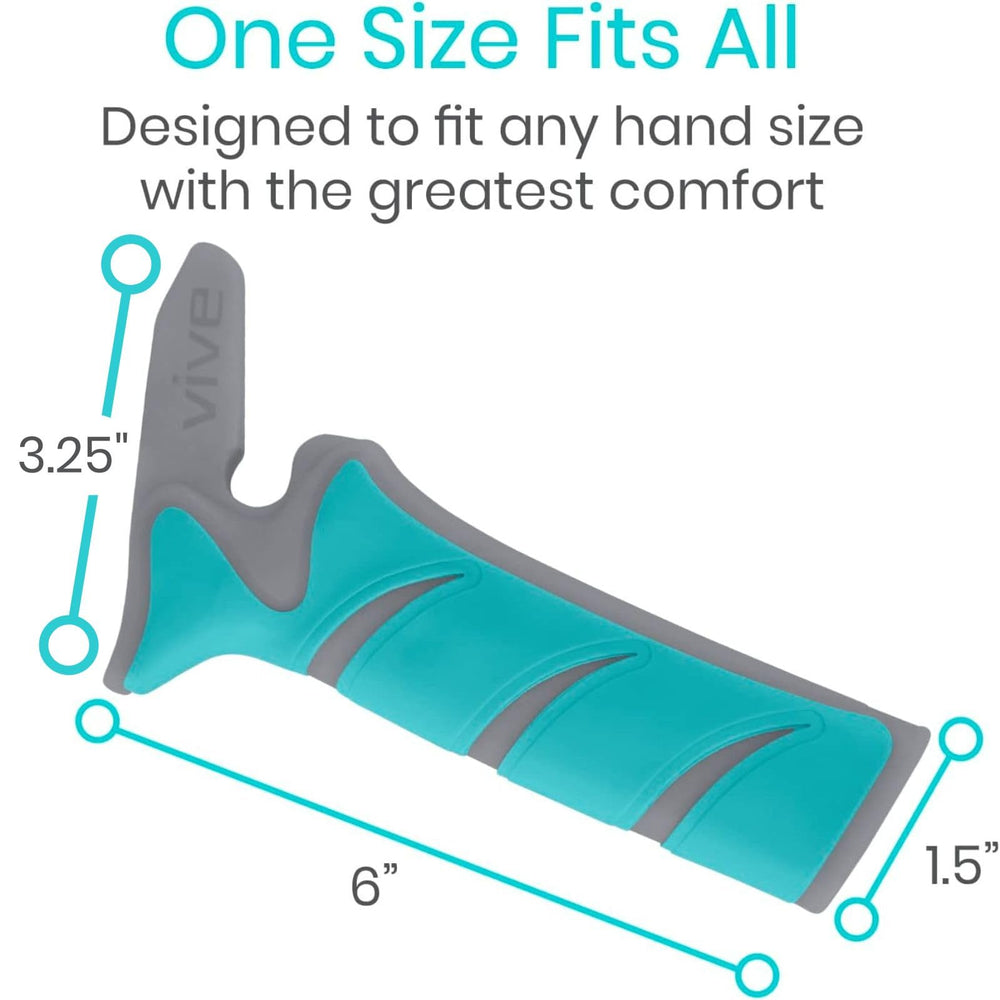 Vive Car Handle Non-slip Overlay enhances a secure, steady grip.