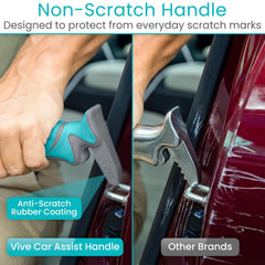 Vive Car Handle Vehicle Compatibility fits most cars and SUVs for easy use.
