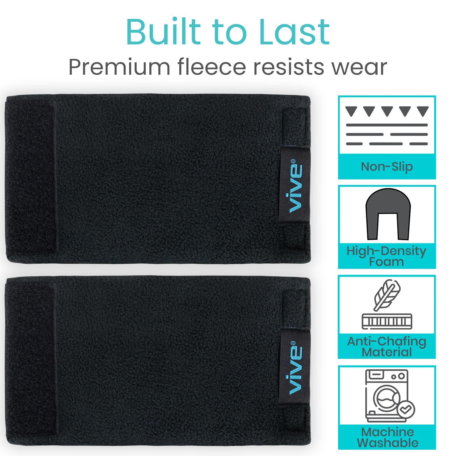 Vive four-piece set includes two underarm pads and two hand grip covers.