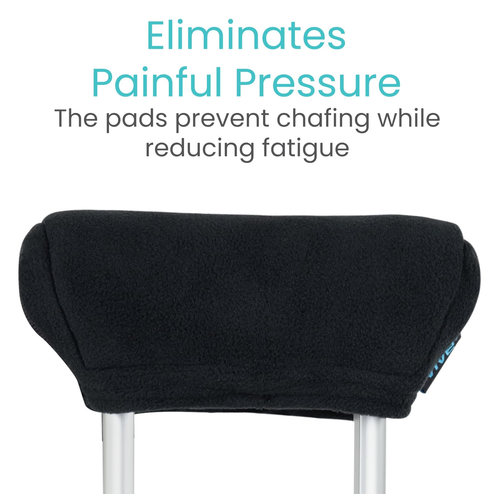 Vive pads are washable for easy ongoing freshness.