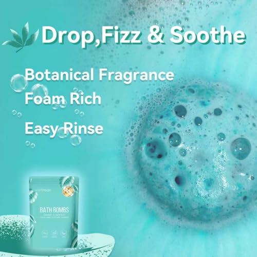 Vivifyrean sandalwood patchouli bath bomb delivers warm, cozy ambiance for unwinding.