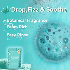 Vivifyrean sandalwood patchouli bath bomb delivers warm, cozy ambiance for unwinding.