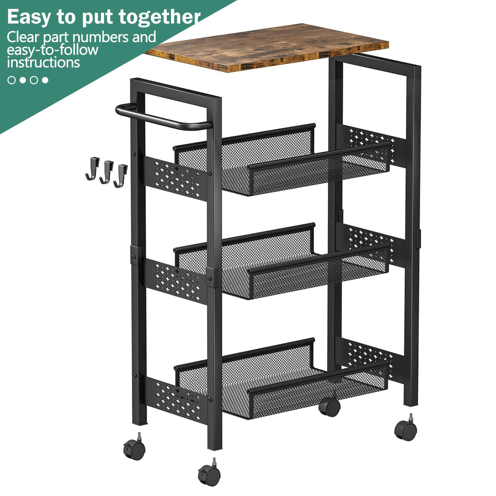 Vivihomety easy-assembly design helps quick setup.