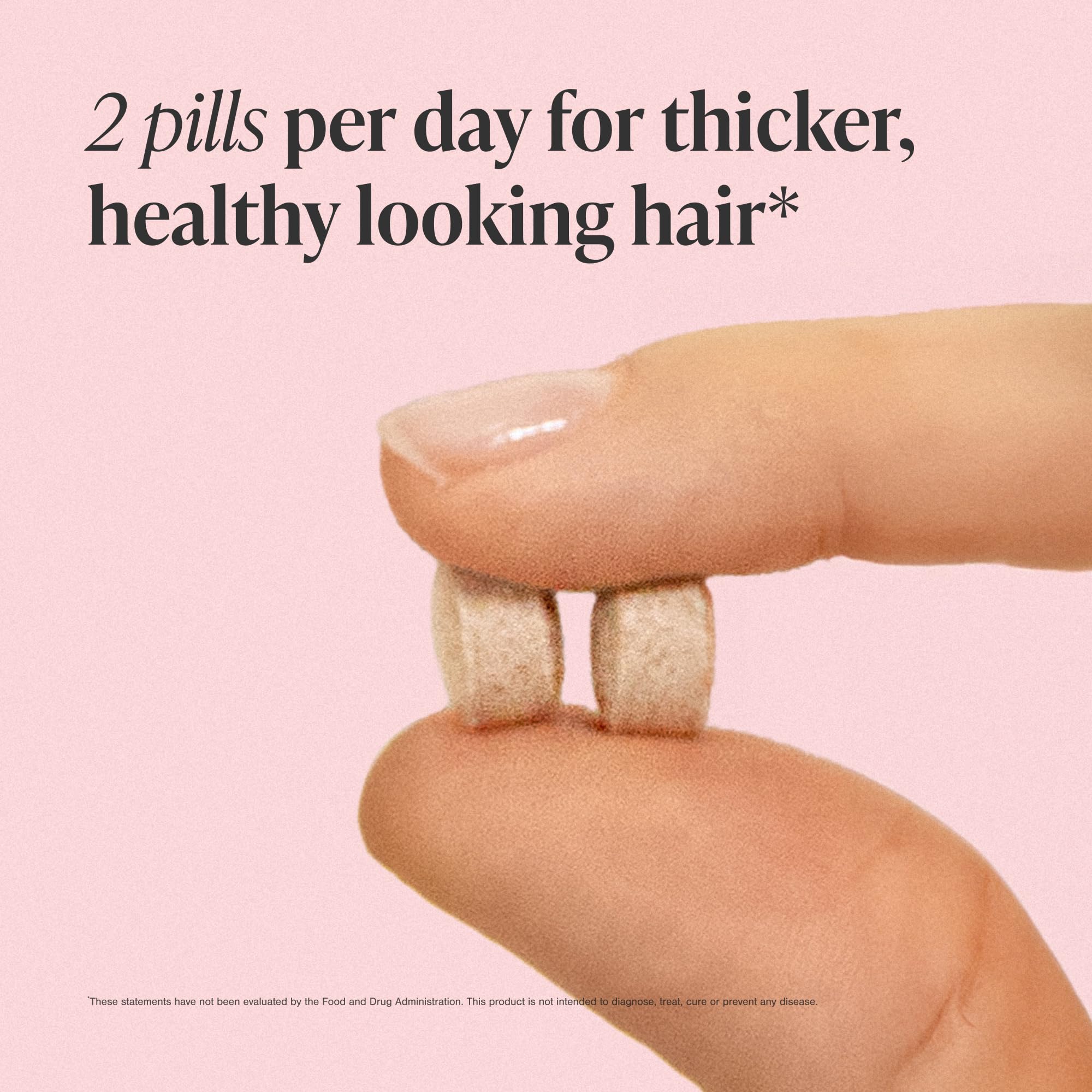 Viviscal woman with healthy-looking hair glow illustrating confidence boost.