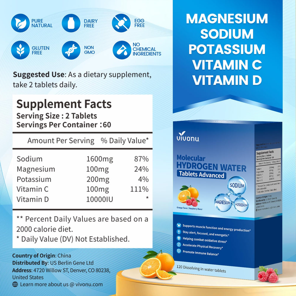 Active VivoNu hydration in gym, office, or travel scenarios