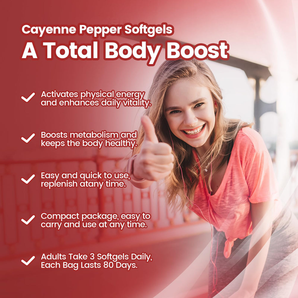 VivoNu Cayenne Pepper Softgels label closeup with Vitamin E, D3, K2.