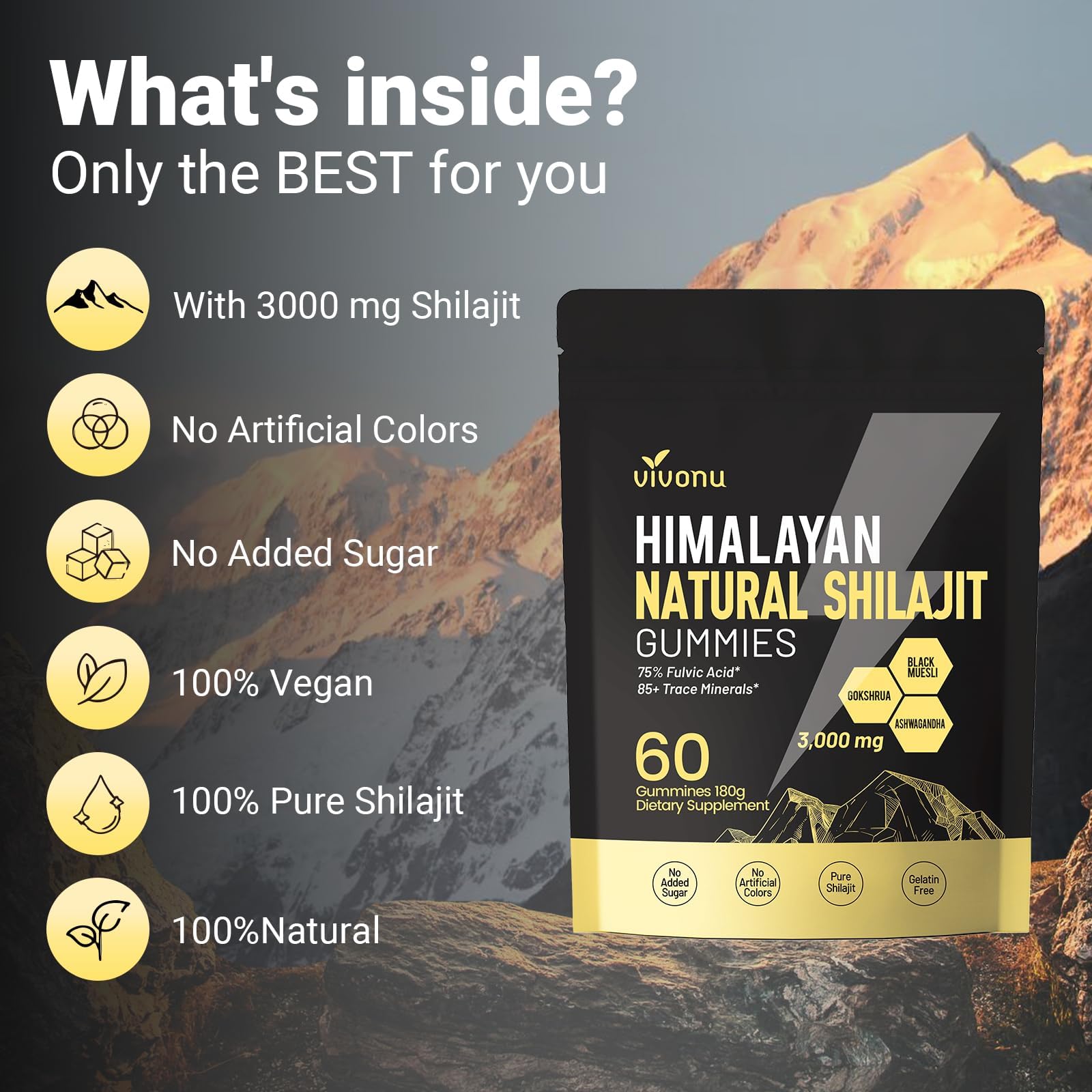 VivoNu gummies pack ready for on-the-go nutrition.
