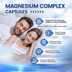 VivoNu magnesium capsules closeup, vegetarian pills for easy digestion.