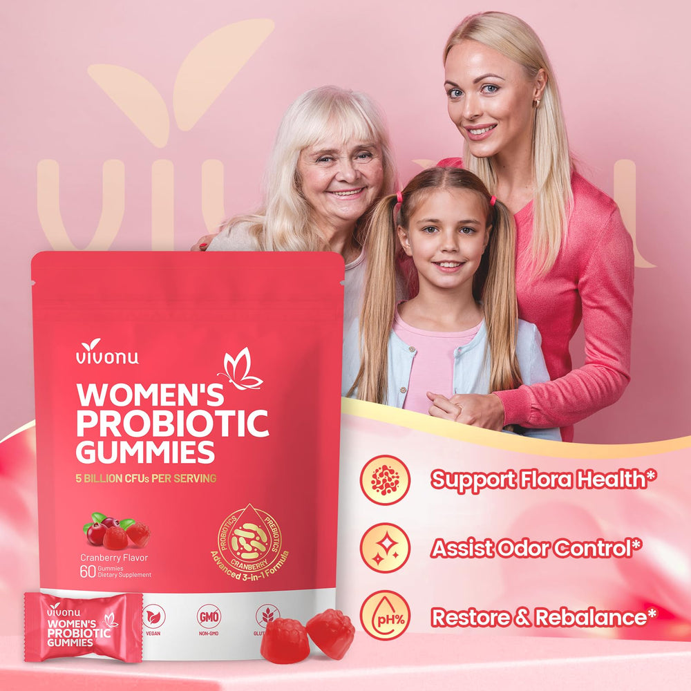 Gummies shown with a simple daily routine for convenient wellness.